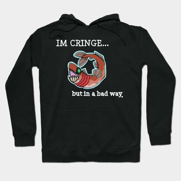 Cringe cookie cutter shark Hoodie by GusDrawsThings